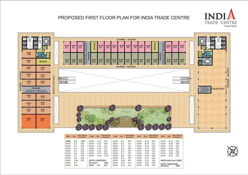  india trade centre Images for Cluster Plan of Omaxe India Trade Centre