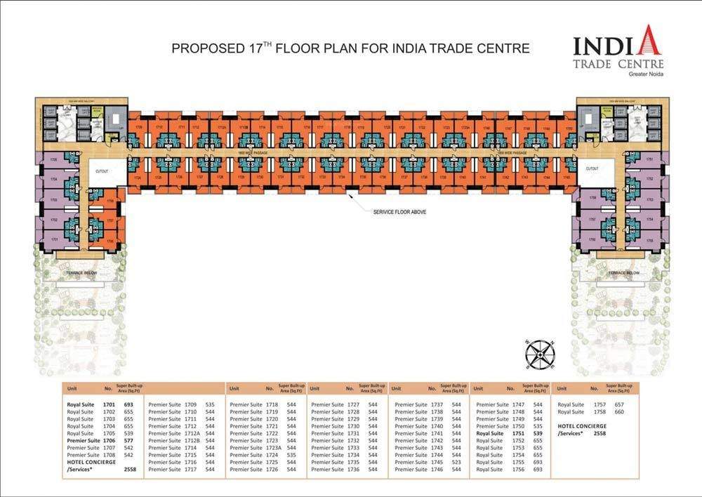  india trade centre Images for Cluster Plan of Omaxe India Trade Centre