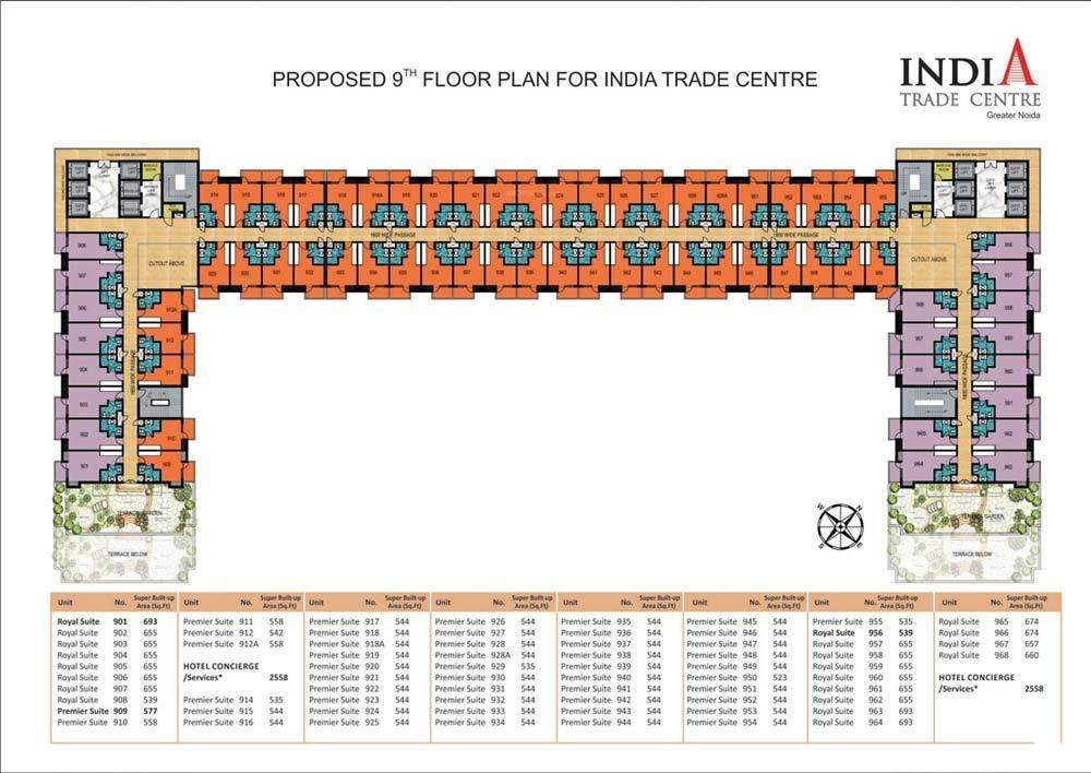  india trade centre Images for Cluster Plan of Omaxe India Trade Centre