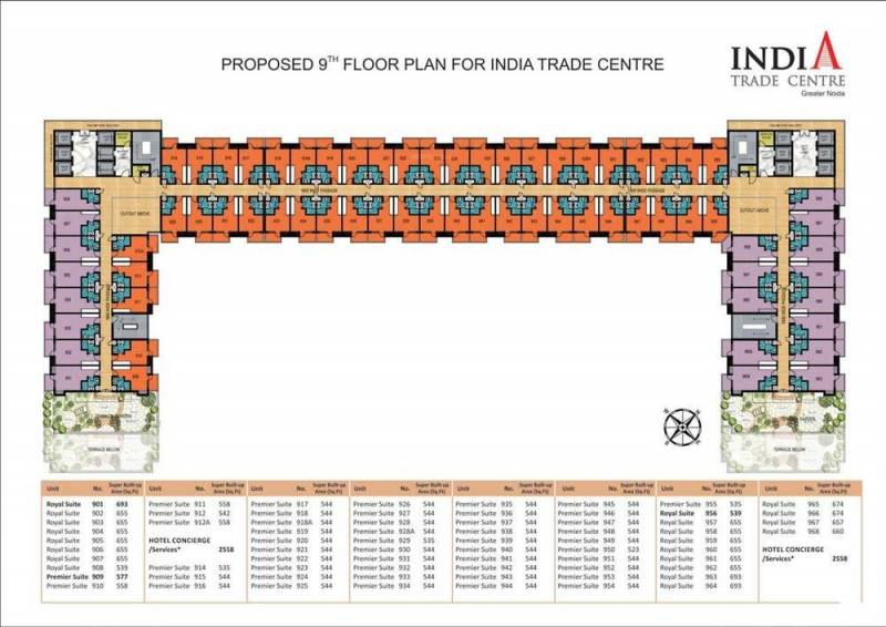  india-trade-centre Images for Cluster Plan of Omaxe India Trade Centre
