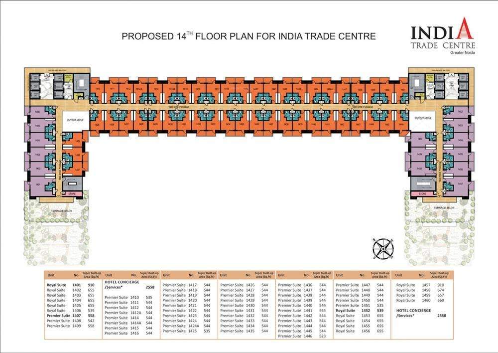  india trade centre Images for Cluster Plan of Omaxe India Trade Centre