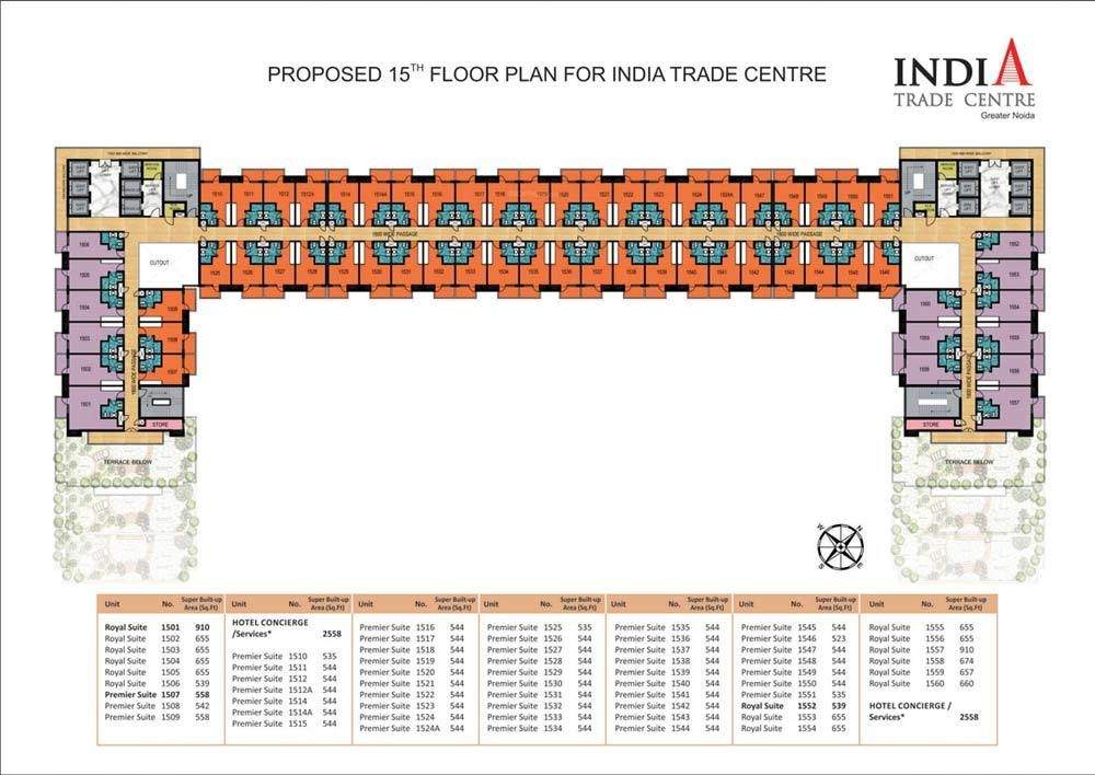  india trade centre Images for Cluster Plan of Omaxe India Trade Centre