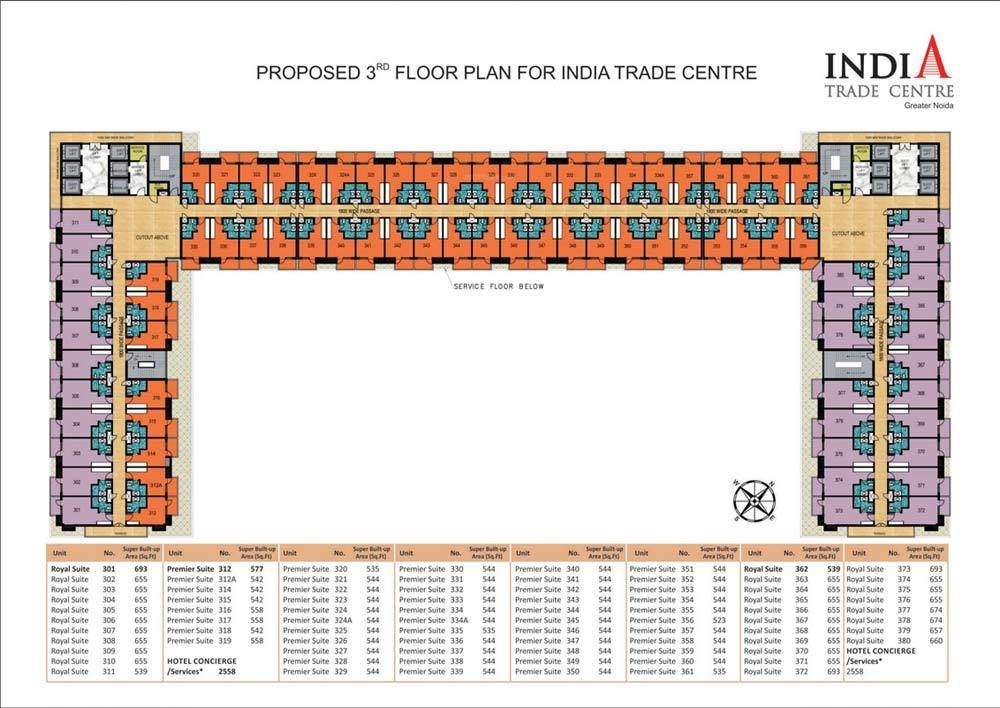  india trade centre Images for Cluster Plan of Omaxe India Trade Centre
