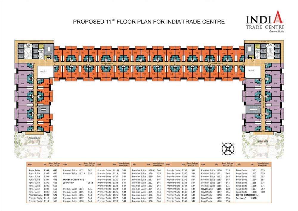  india trade centre Images for Cluster Plan of Omaxe India Trade Centre