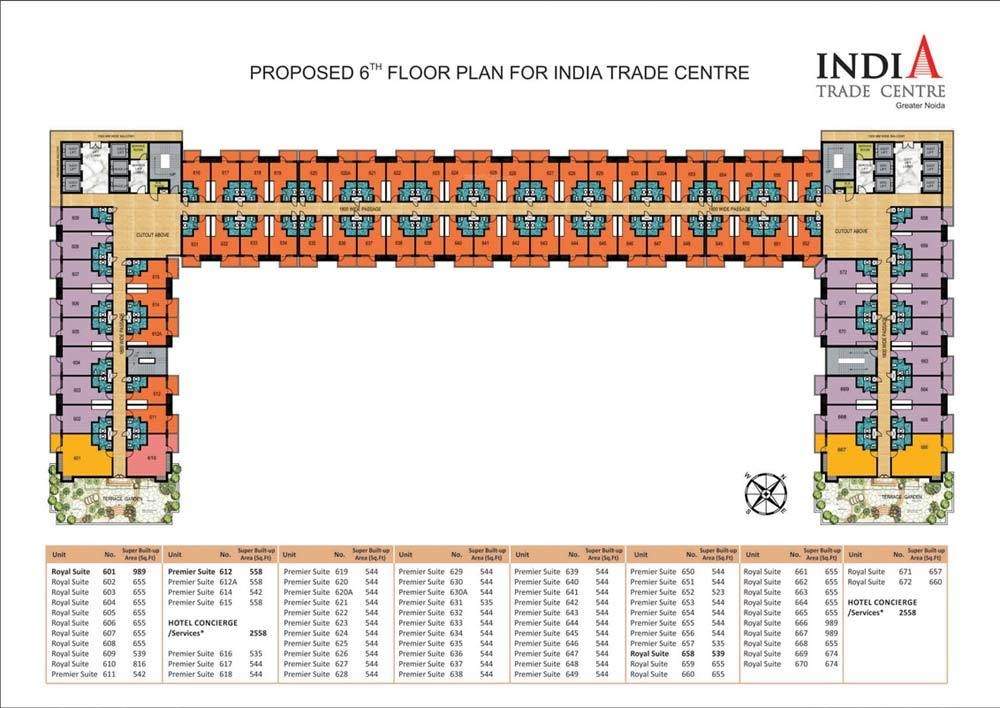  india trade centre Images for Cluster Plan of Omaxe India Trade Centre