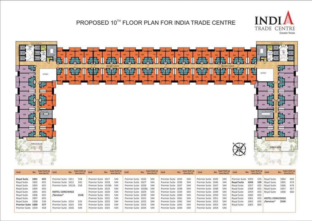  india trade centre Images for Cluster Plan of Omaxe India Trade Centre