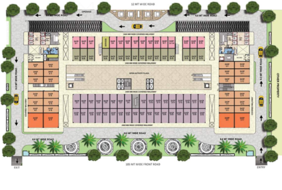  india trade centre Master Plan