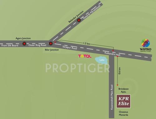  elite Images for Location Plan of KPR Elite