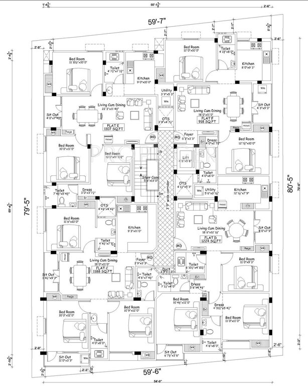 Images for Cluster Plan of Varaha Vittal