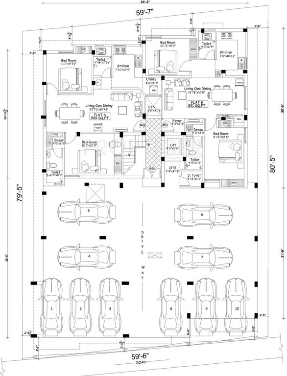 Images for Cluster Plan of Varaha Vittal
