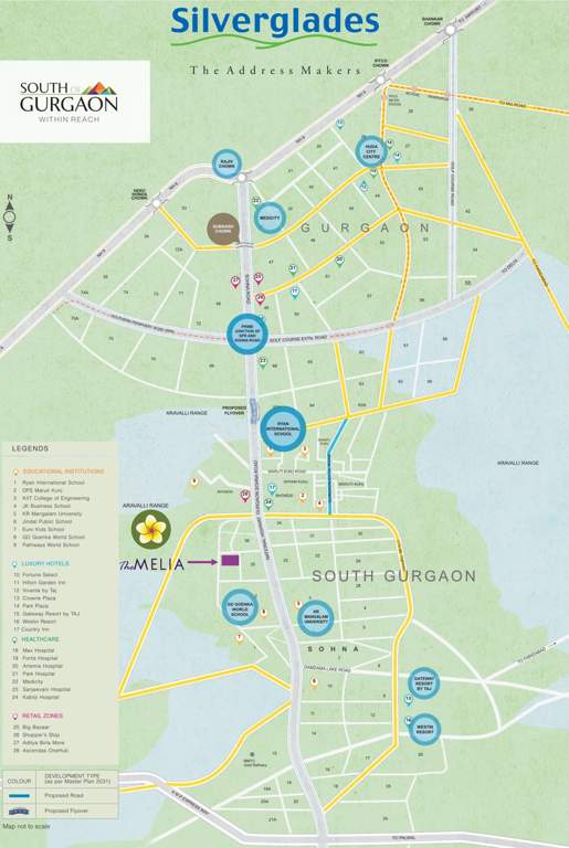 the melia Images for Location Plan of Silverglades The Melia