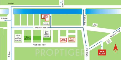 Images for Location Plan of Marvel Realtors Matrix matrix Images for Location Plan of Marvel Realtors Matrix