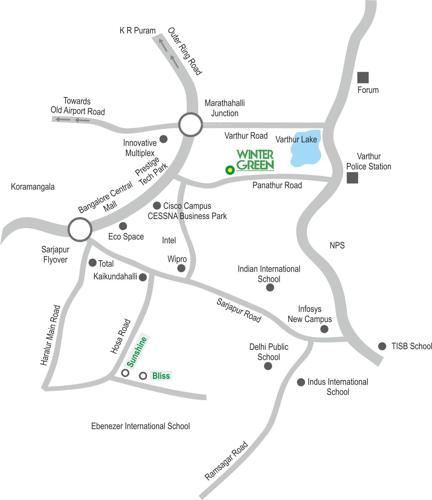  winter-green Images for Location Plan of Samruddhi Winter Green