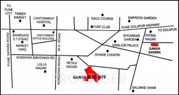 Images for Location Plan of Goel Ganga Satellite Images for Location Plan of Goel Ganga Satellite