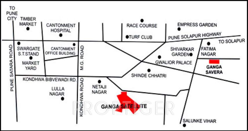 Images for Location Plan of Goel Ganga Satellite
