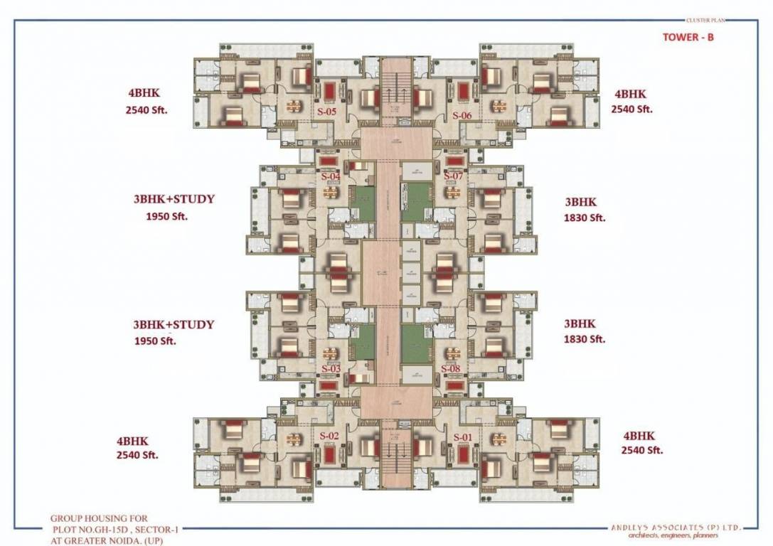 valley Tower A Cluster Plan