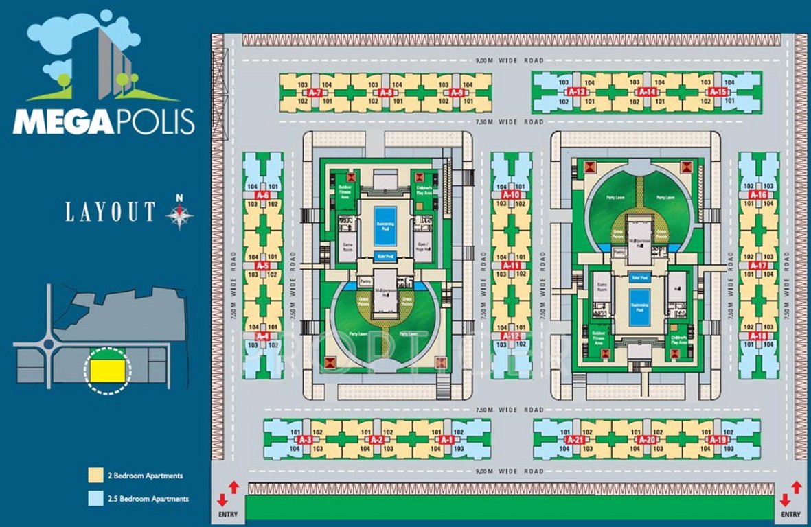 Images for Layout Plan of Pegasus Megapolis Smart Homes 2