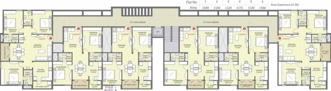  symphony Images for Cluster Plan of Saroj Symphony