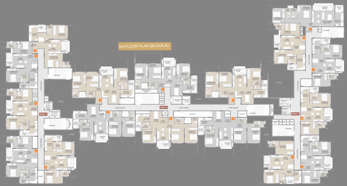  harmony Images for Cluster Plan of Saroj Harmony