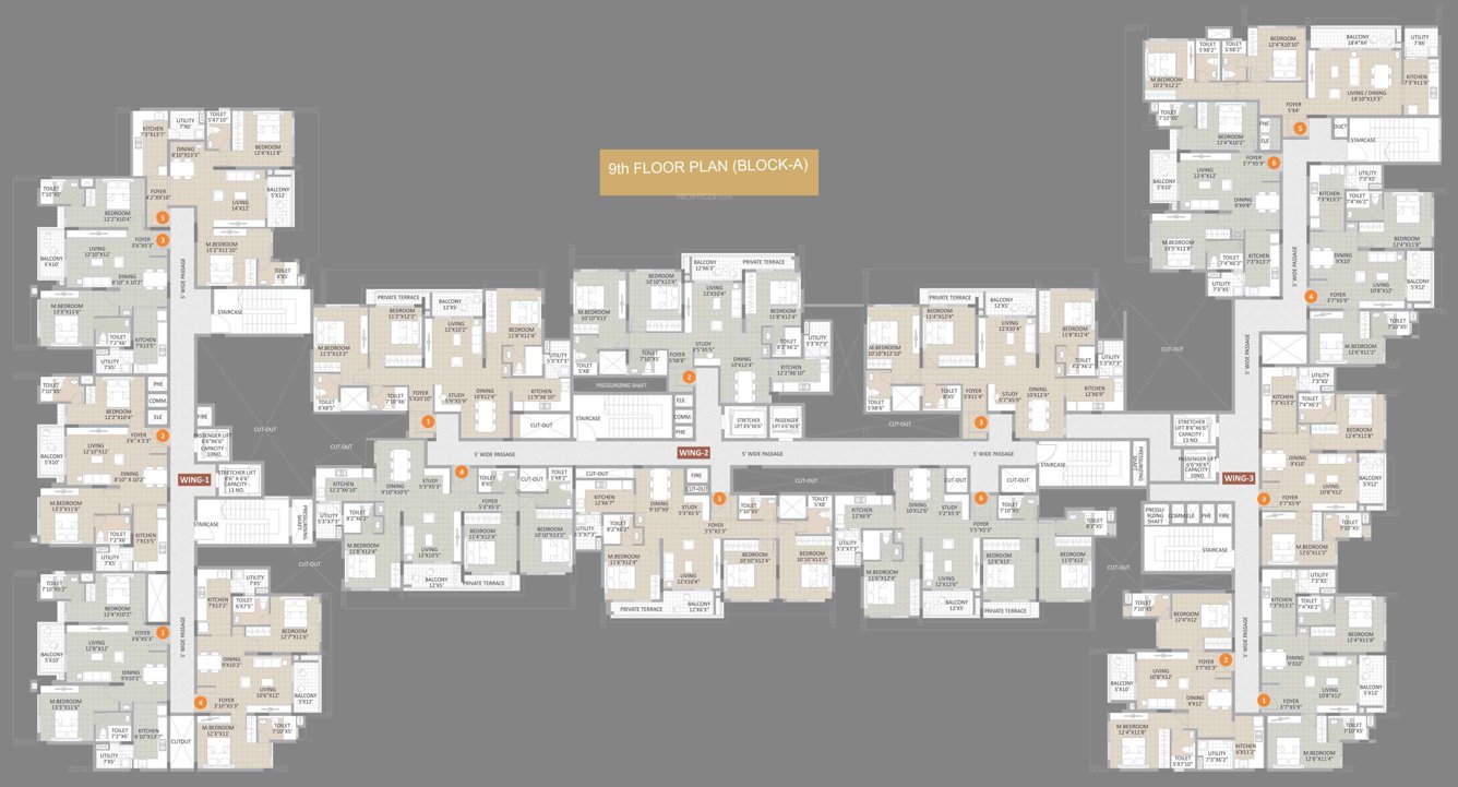  harmony Images for Cluster Plan of Saroj Harmony