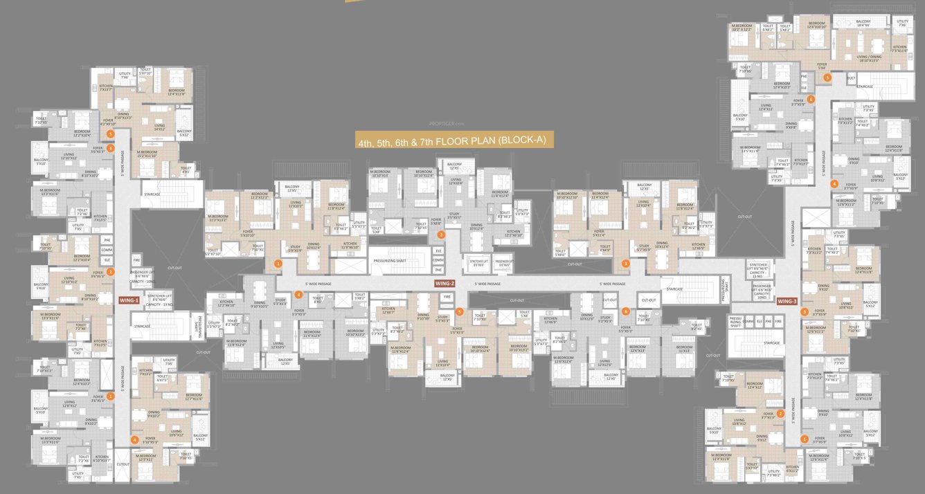  harmony Images for Cluster Plan of Saroj Harmony