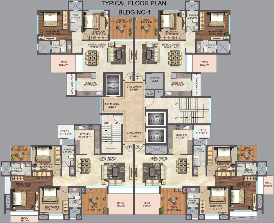imperial Images for Cluster Plan of ABIL Imperial
