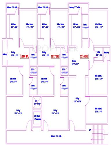 Images for Cluster Plan of Citadil Sai Jyothi Tulips Images for Cluster Plan of Citadil Sai Jyothi Tulips