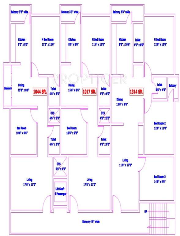 Images for Cluster Plan of Citadil Sai Jyothi Tulips