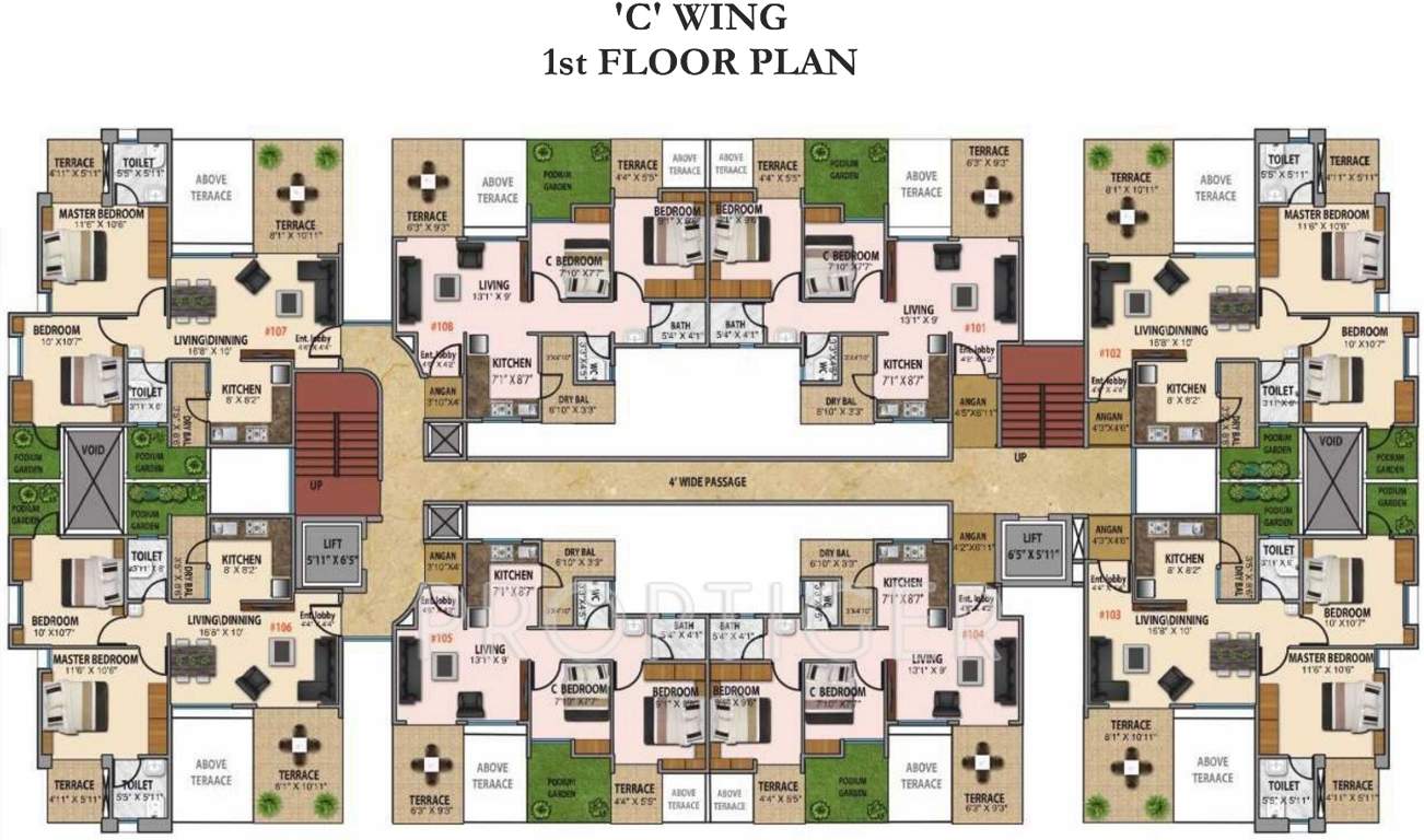  palm atlantis Images for Cluster Plan of Majestique Landmarks Palm Atlantis