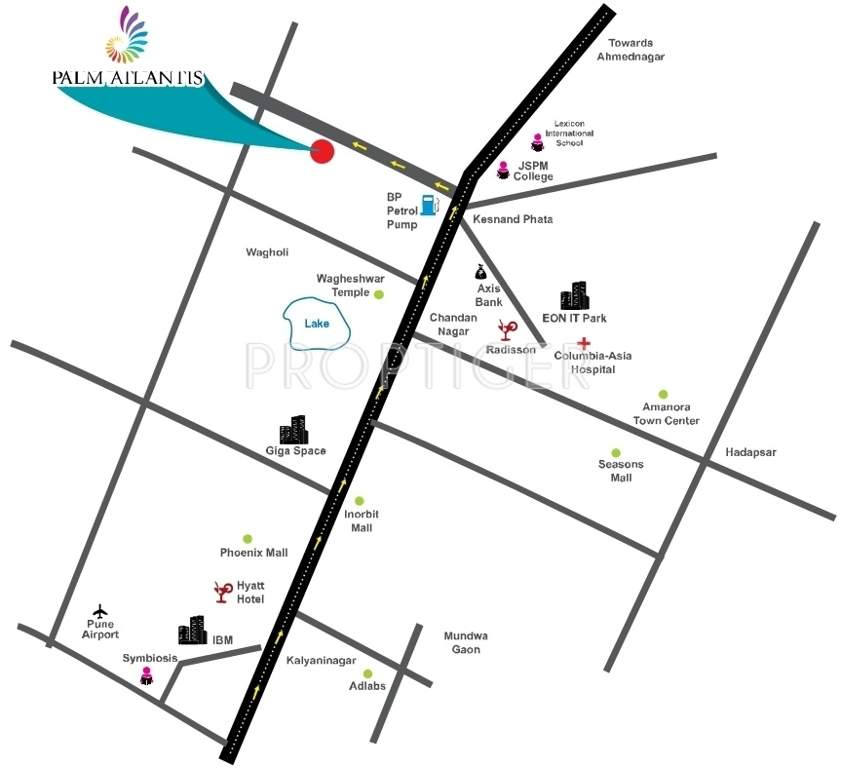  palm atlantis Images for Location Plan of Majestique Landmarks Palm Atlantis