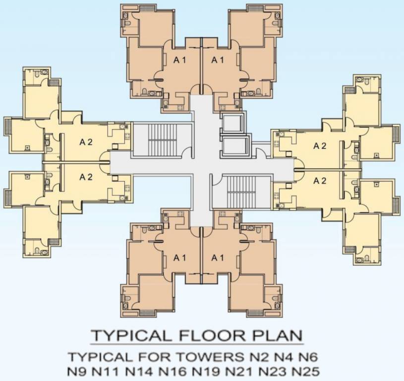 aman Typical Cluster Plan