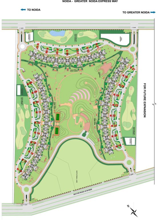 aman Images for Layout Plan of Jaypee Aman 2