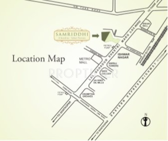 Images for Location Plan of Sabari Group Samriddhi