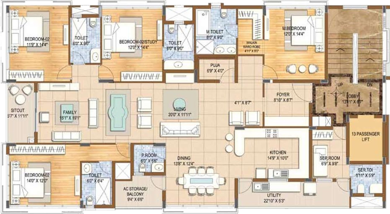Images for Cluster Plan of Brigade No 7