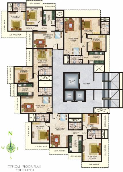 Images for Cluster Plan of Shreenath Darshan