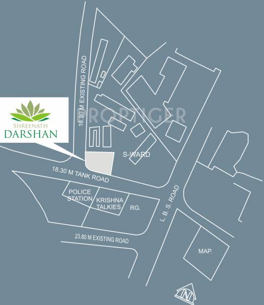 Images for Location Plan of Shreenath Darshan