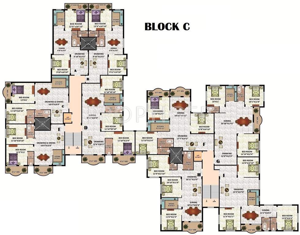 Images for Cluster Plan of Rajwada Rajwada Estate Phase 2