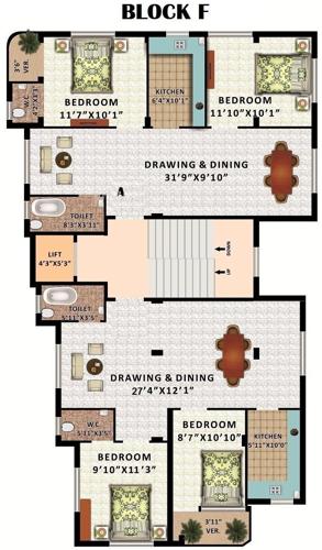 Images for Cluster Plan of Rajwada Rajwada Estate Phase 2