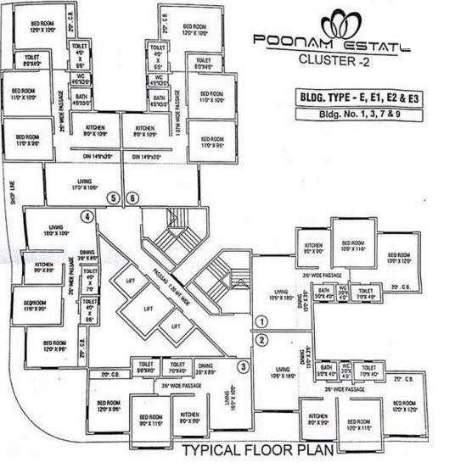  poonam estate cluster 3 Poonam Estate Cluster 3 Cluster Plan