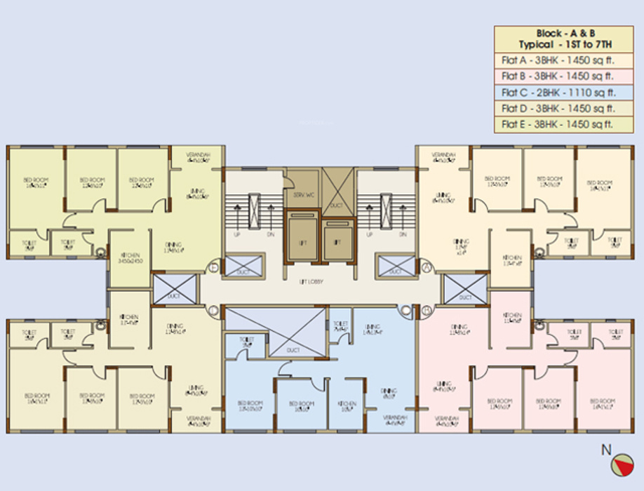 Images for Cluster Plan of Ideal Ideal Niketan