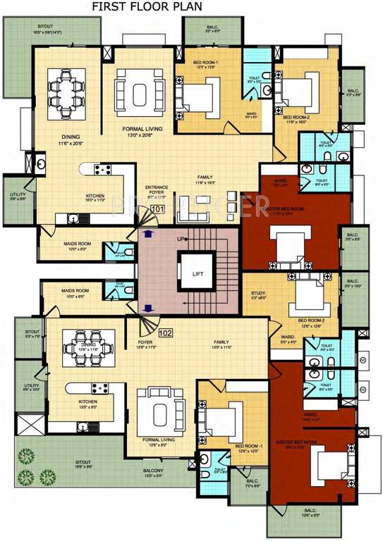 Images for Cluster Plan of Zaffars Sterling Finsbury Park