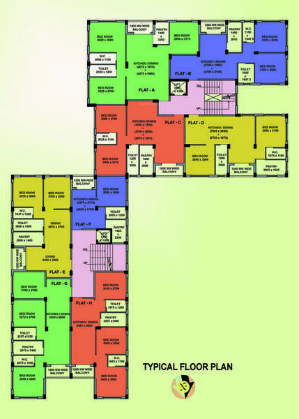  bloom Tower A Cluster Plan