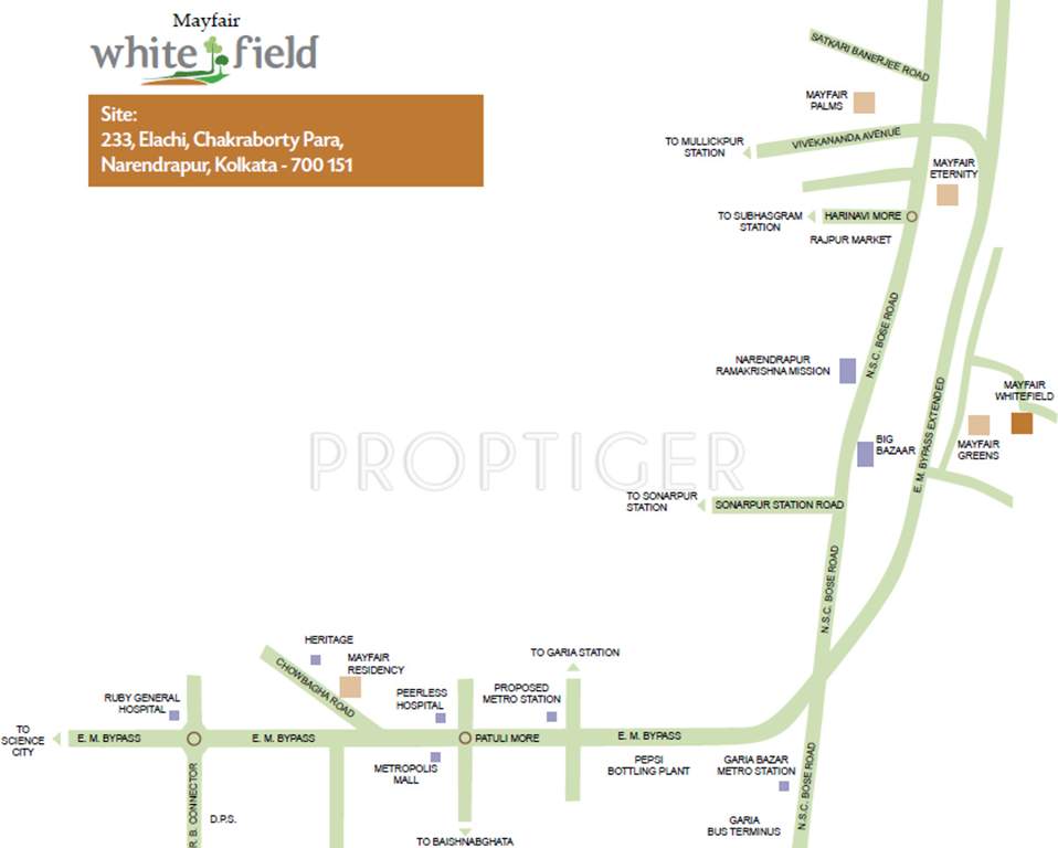  whitefield Images for Location Plan of Mayfair Whitefield