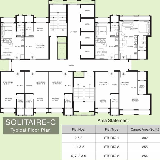 Images for Cluster Plan of Hiranandani Solitaire Studio Apartment