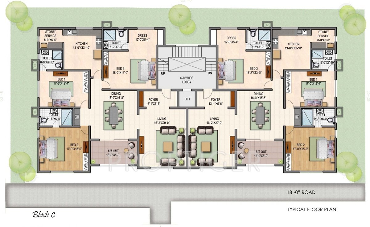 Images for Cluster Plan of Shanti Melrose Park