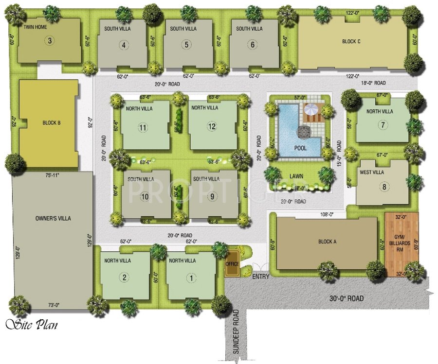 Images for Layout Plan of Shanti Melrose Park