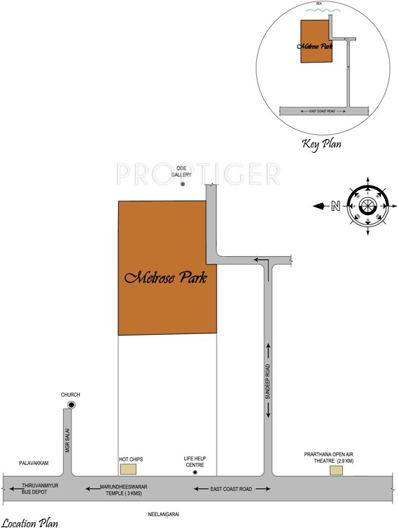 Images for Location Plan of Shanti Melrose Park