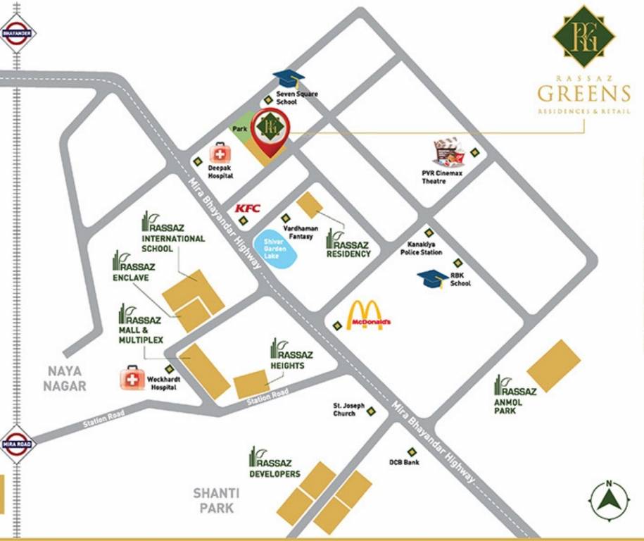 gardens i Location Plan