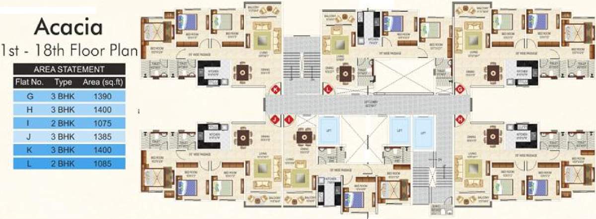 greens Images for Cluster Plan of Ideal Greens