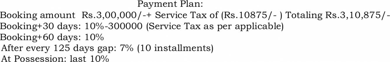 Images for Payment Plan of Ideal Greens Payment Plan